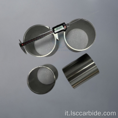 Boccola in carburo di tungsteno cilindrico per l'usura elevata resistente